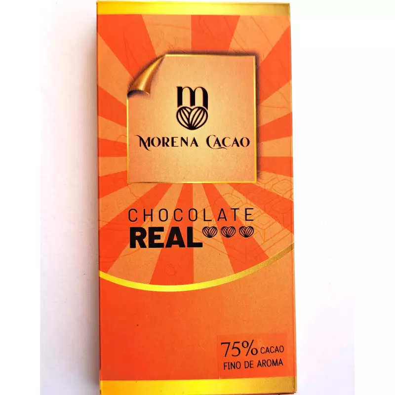 BARRA DE CHOCOLATE DARK 75%