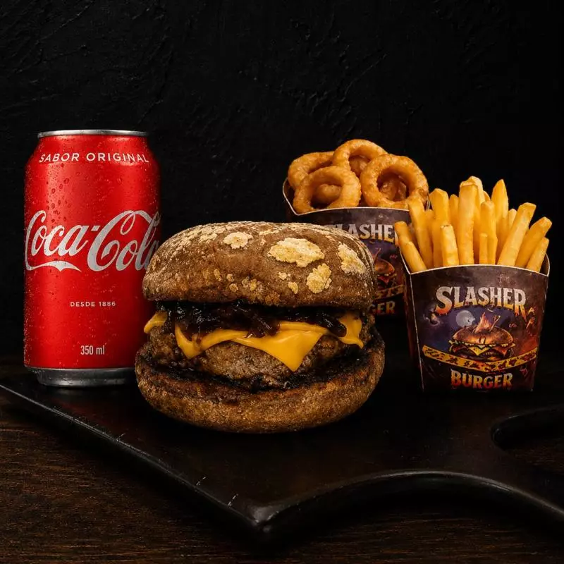 Combo Burguer Slasher Cheddar