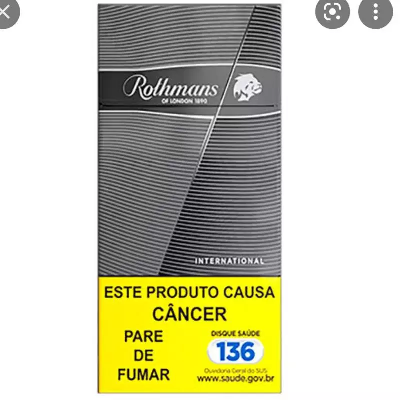 Cigarro Rothimans internacional