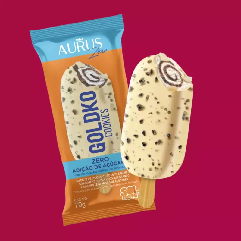 Aurus Goldko Cookies Zero Açúcar