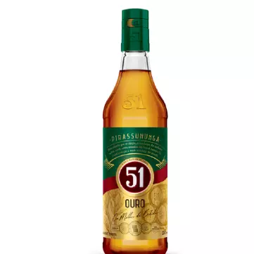 Cachaça 51 Ouro  -1L