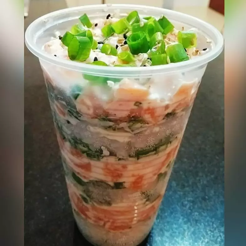 Temaki no copo Philadelphia