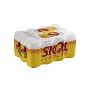 Cerveja Skol 350ml com 12un