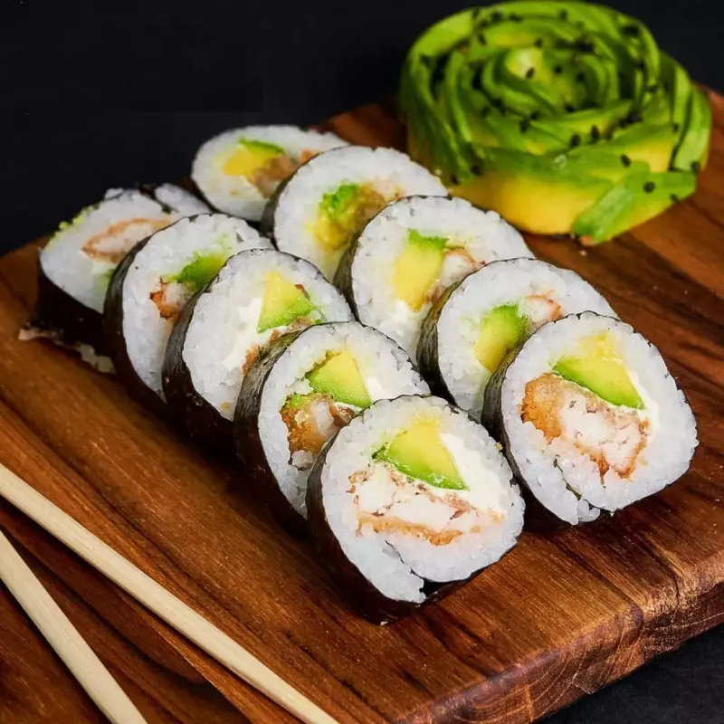 Maki langostinos