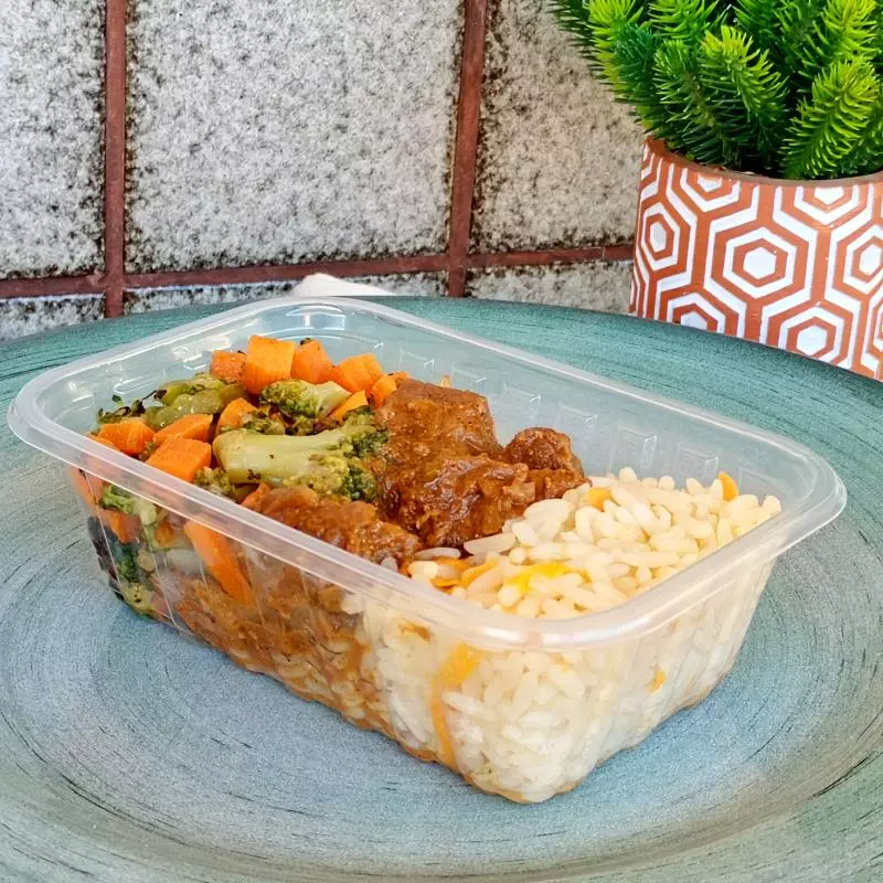 Mounjaro carne de panela com legumes