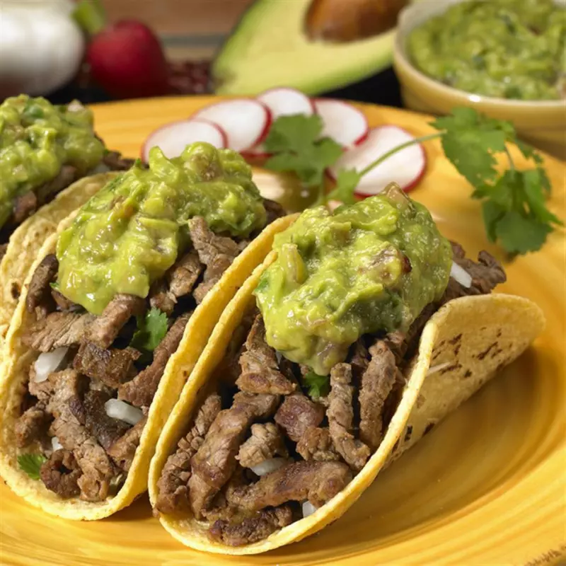 TACOS DE ASADA