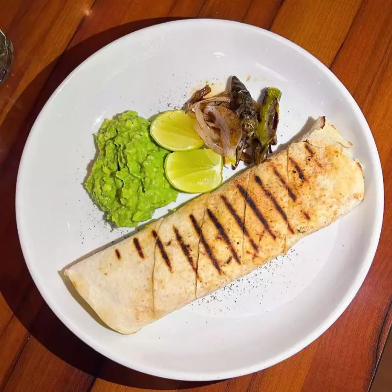 Taco árabe de cecina