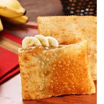 Pastel Banana no Creme