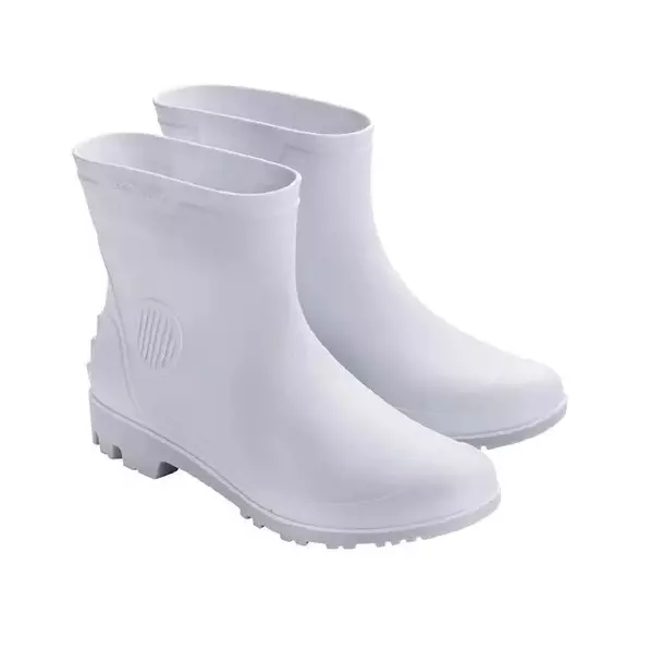Bota Pega Forte Branca Cano 3/4