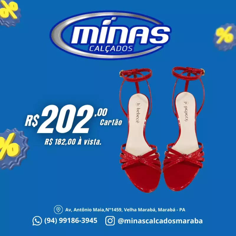 Sandália Vermelha RF:T7821