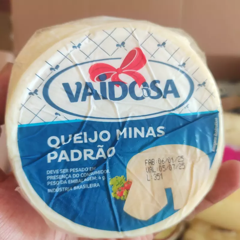 QUEIJO MINAS PADRÃO VAIDOSA 500G
