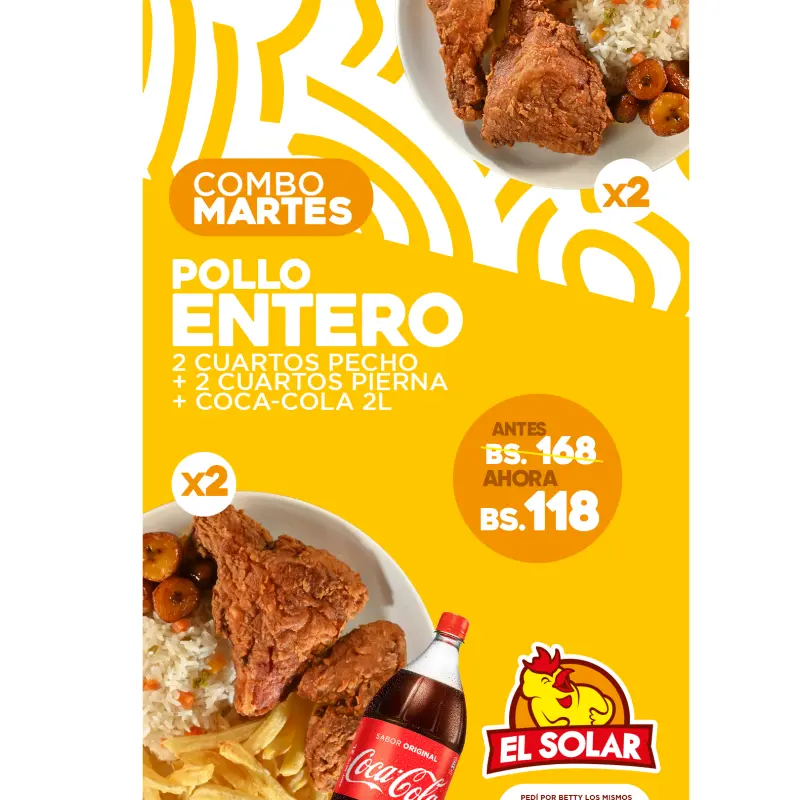 Combo Martes🍗