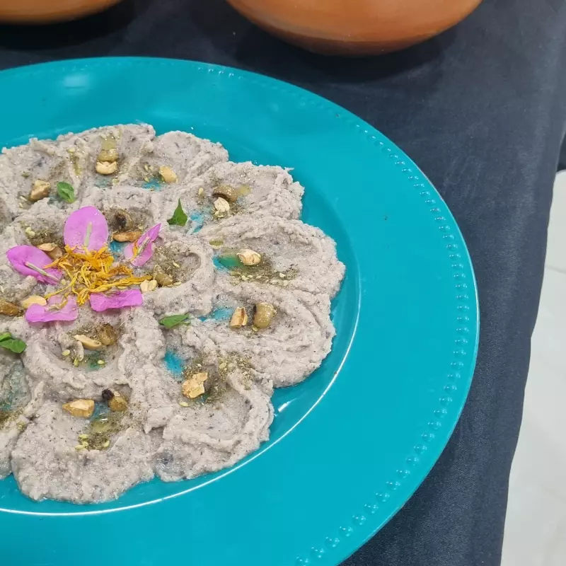 Hummus de frijol cabecita negra