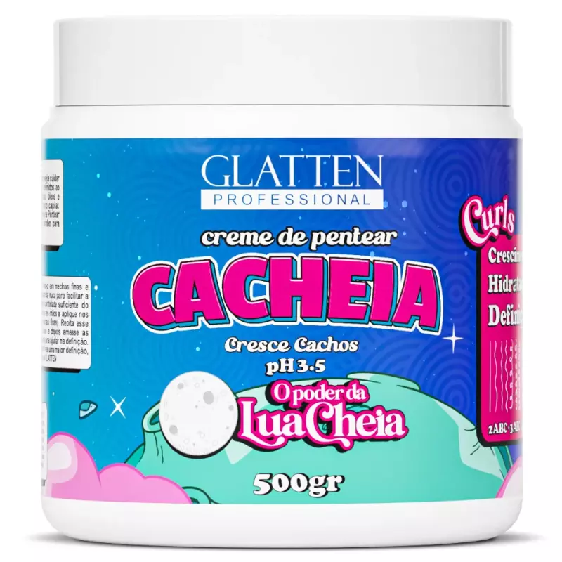 Glatten Creme Pentear Cacheia 500g