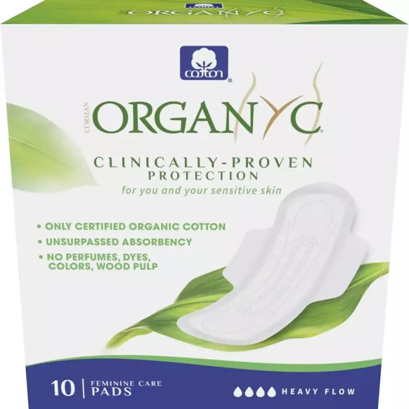 Toallas femeninas bio Organyc