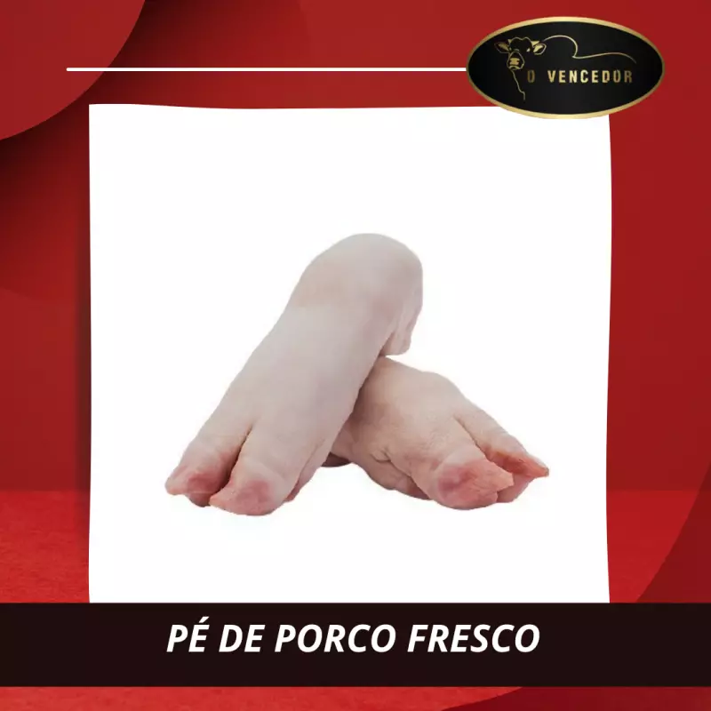 PÉ DE PORCO FRESCO -kg