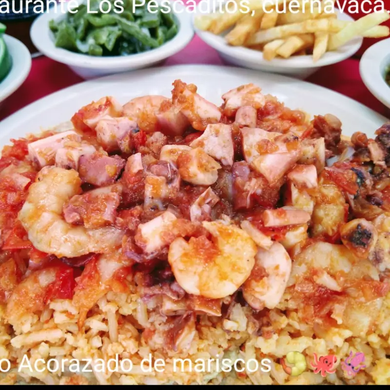 ACORAZADO DE MARISCOS GUISADOS