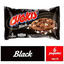 Galletas chokis negra