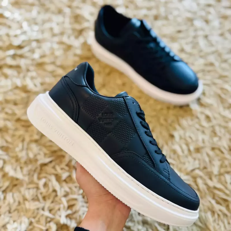 TENIS LOUIS VUITTON BLACK&WHITE