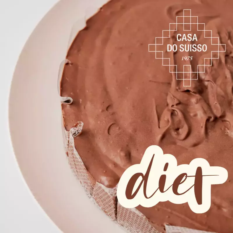 METADE MOUSSE DE CHOCOLATE DIET