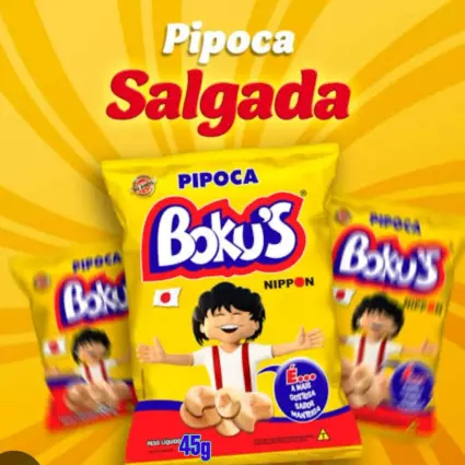 Pipoca bokus de 45g 🍿😋
