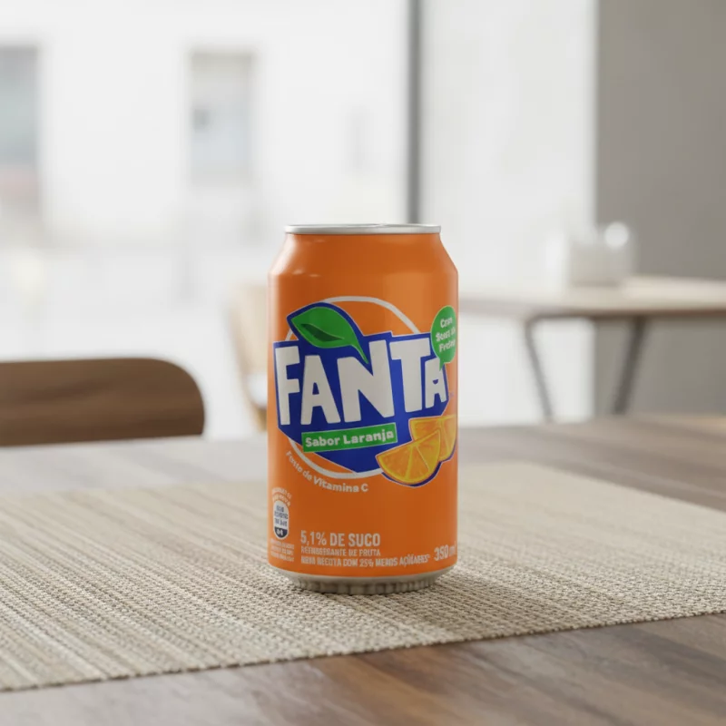 Fanta Laranja  LATA 350 ML GELADA
