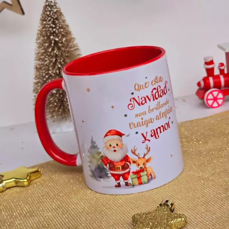 Mug Color Interno Navidad