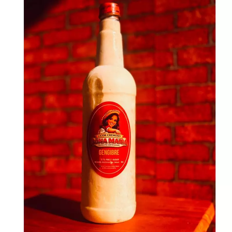 Licor Cremoso de Gengibre