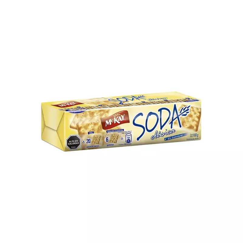 Galleta Soda Familiar Mckay 180 Grs