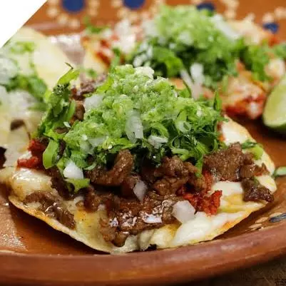 Volcan de carne con queso