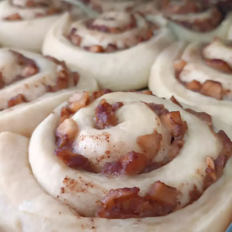 Rolls de Manzana y Canela