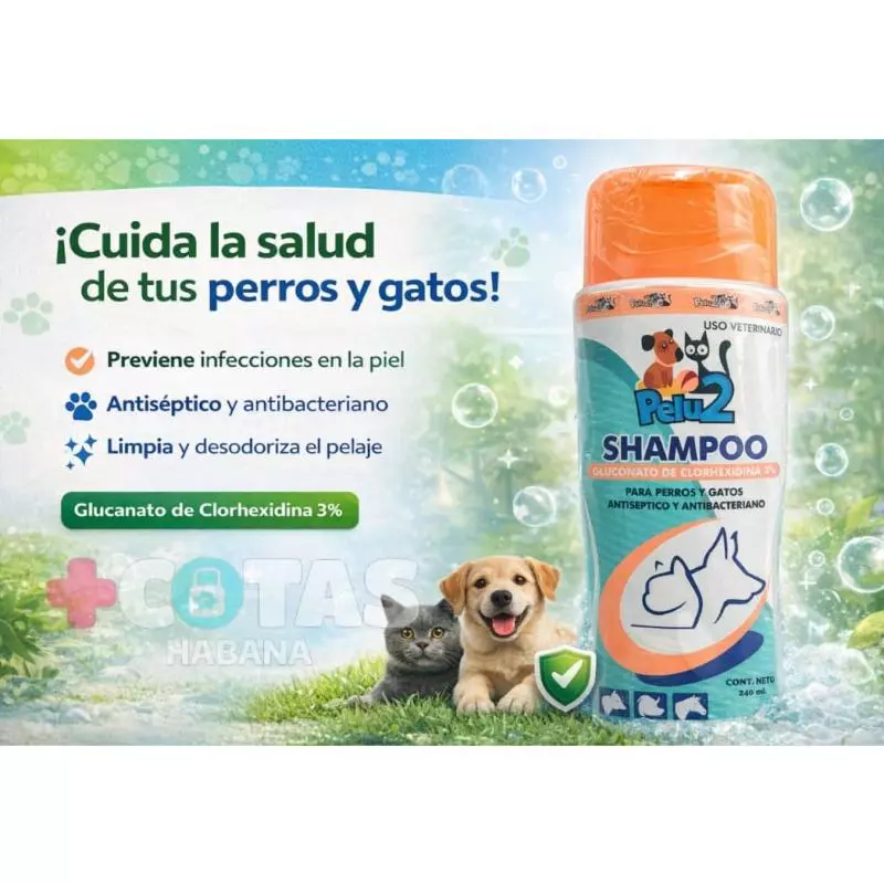 SHAMPOO MEDICADO CON CLORHEXIDINA