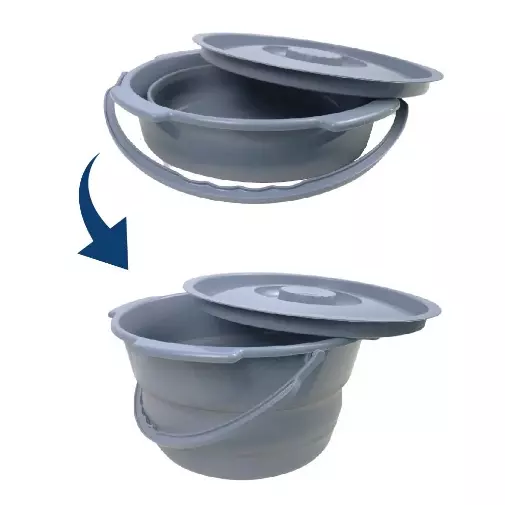 Coletor Retrátil com tampa