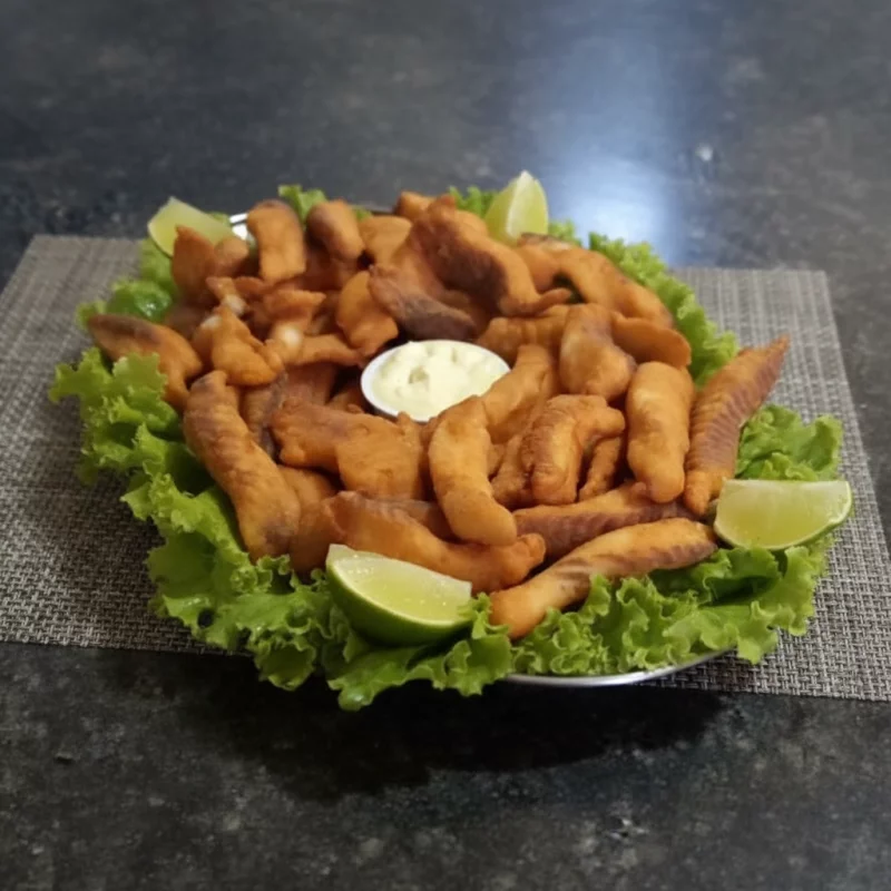 Porção de tilapia (meia)