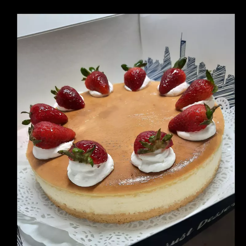 NY Cheesecake con Fresas Gde