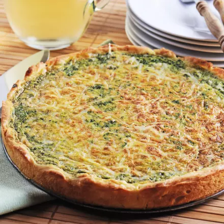 Quiche de espinacas