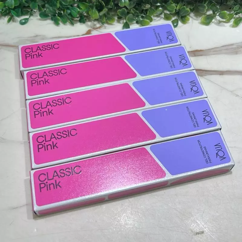 5 Unid. Gel Volia Classic Pink 14g