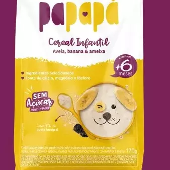 Cereais Banana e Ameixa +6m Papapá