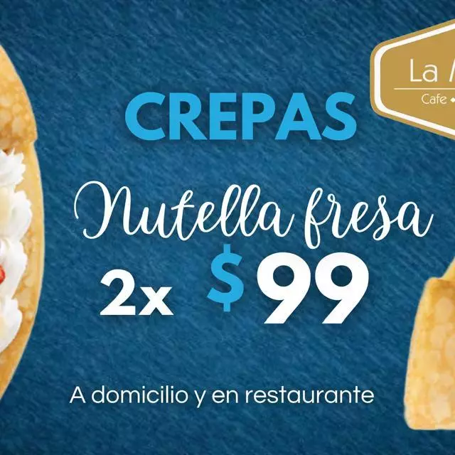 Crepa Nutella con fresas