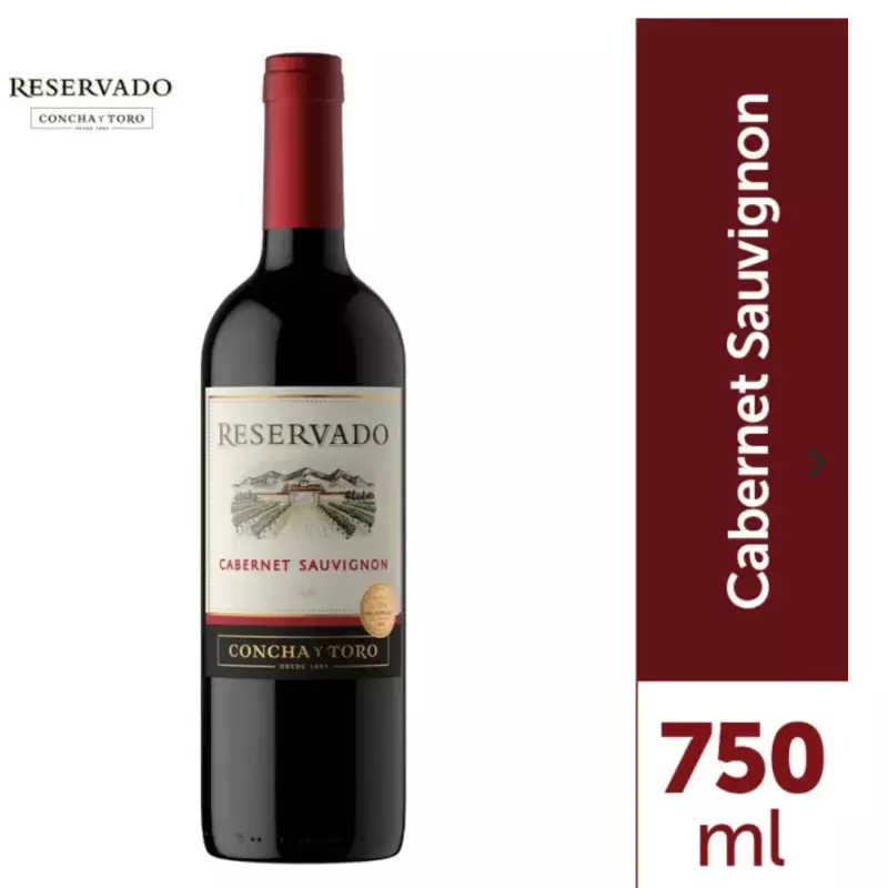Vinho Chileno Reservado Cabernet Sau