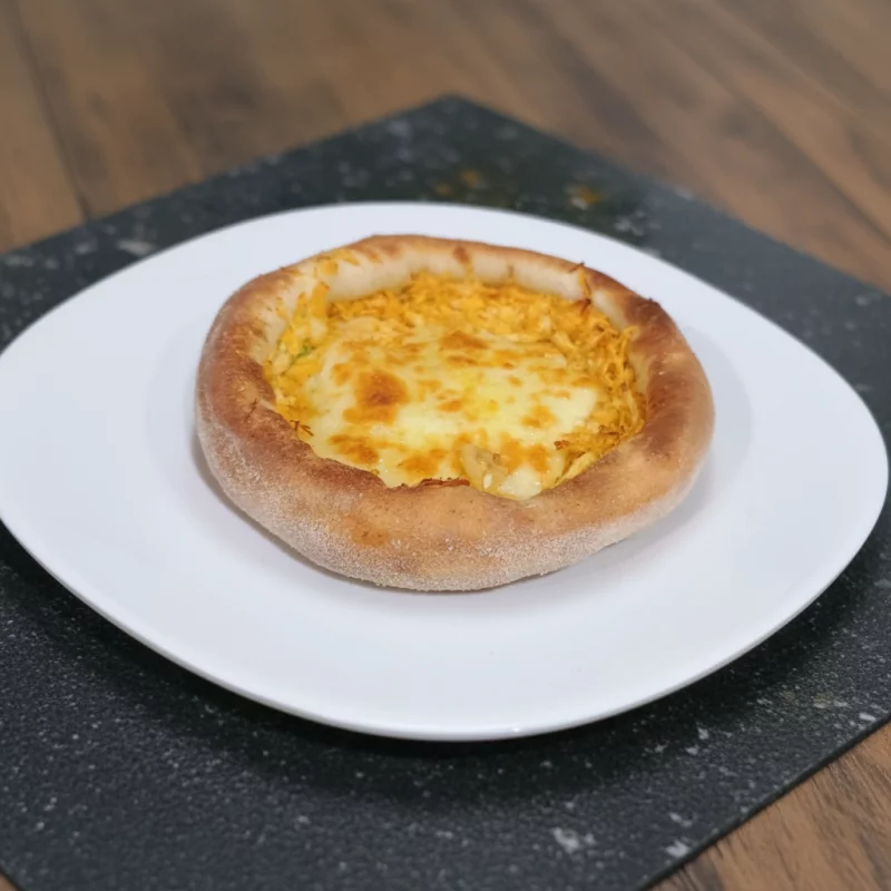 Esfiha de Frango com Queijo