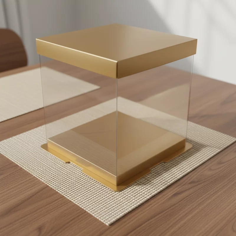 1190D CAJA DE ACETATO  - 26X26X40CM