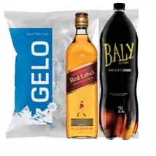 Baly + Red Label + Gelo 3kg