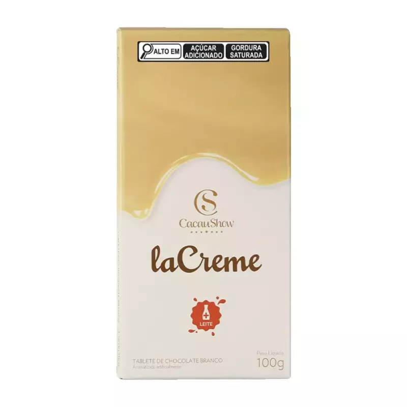 Tablete laCreme Branco 100g