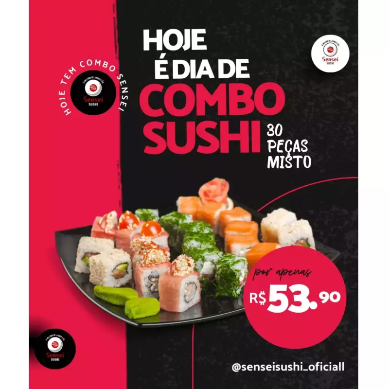 COMBO DE 30 PEÇAS MISTO