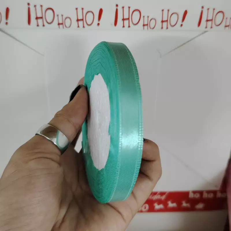 Cinta Raso Verde Esmeralda