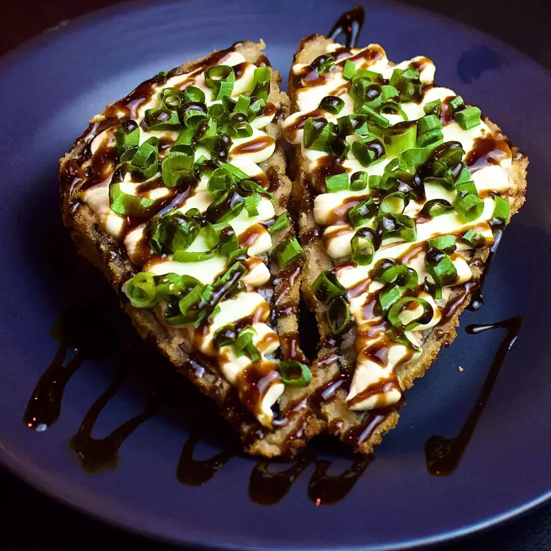 Temaki Salmão Hot Aberto