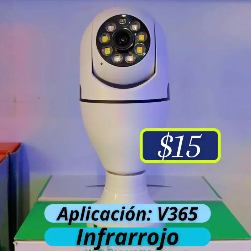 Camara tipo bombillo