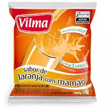 Suco Vilma laranja com mamão 240g