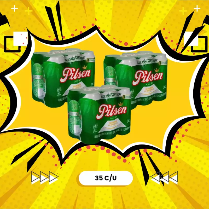 Promo 3 Pilsen six -13%